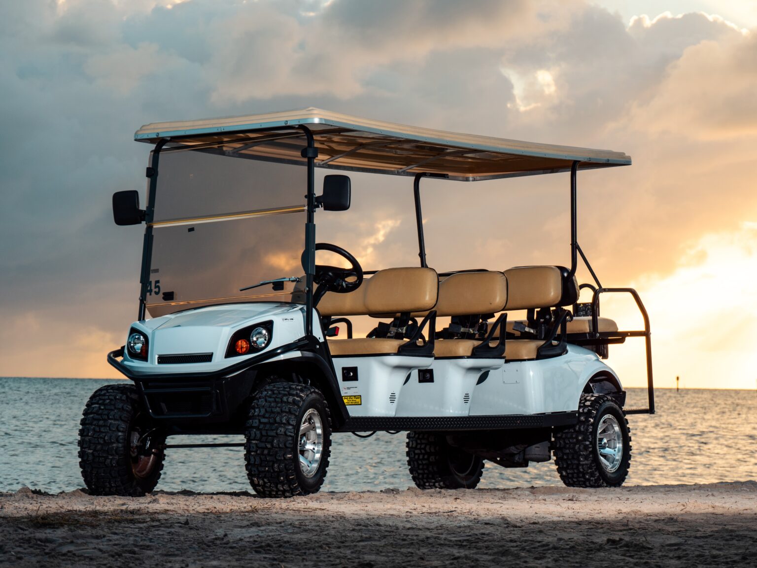 Key West 8-Seater Gas Powered Golf Cart Rental 2024 | Best In Key West